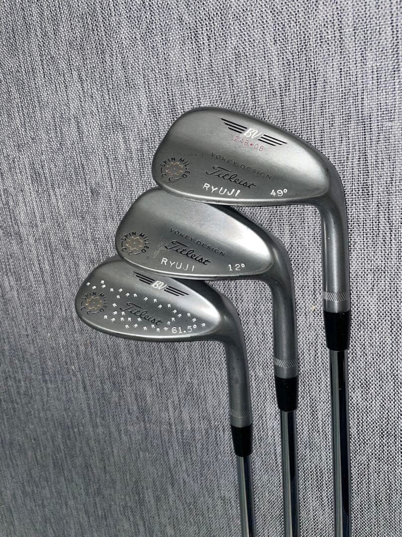 タイトリストボーケイ ウェッジ 今田竜二モデル3本セット