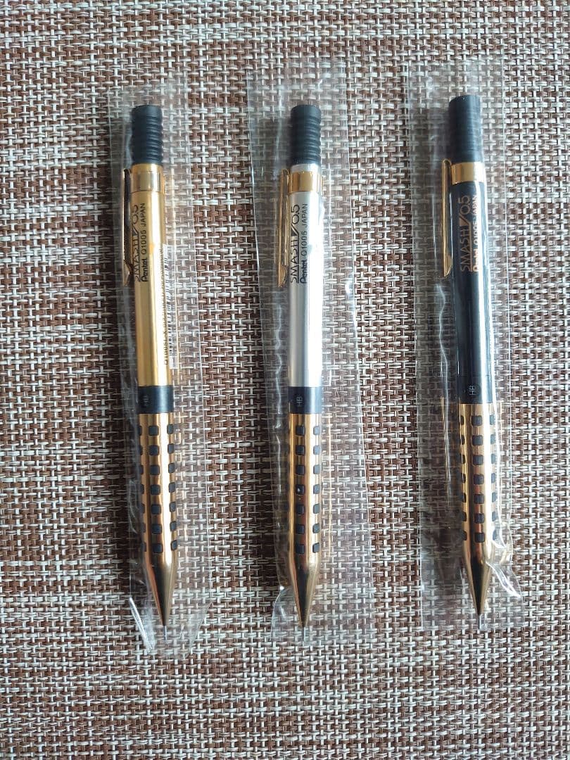 【韓国限定日本未発売品】ぺんてるスマッシュ 0.5mm 海外限定 ３本セット