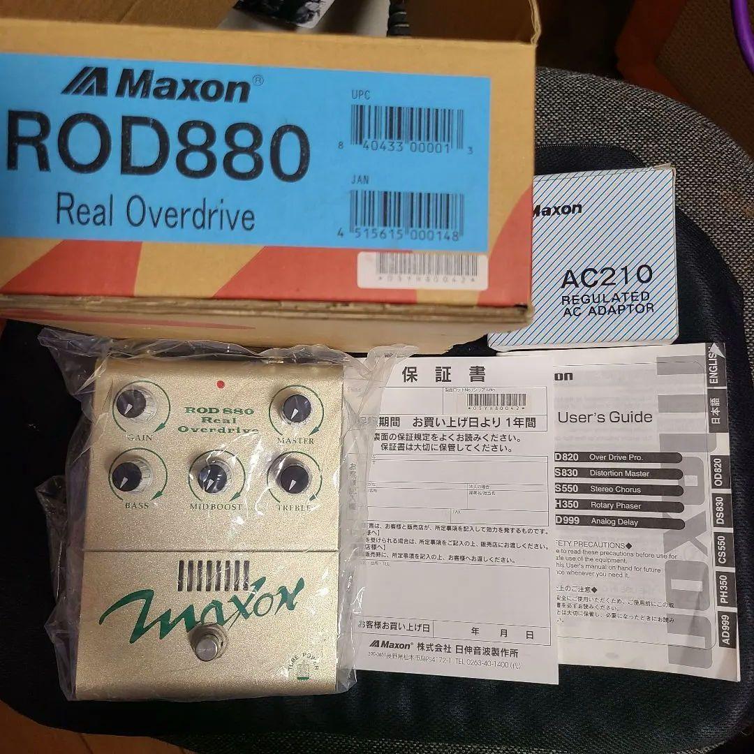 Maxon ROD880 Real Overdrive with AC アダプタ