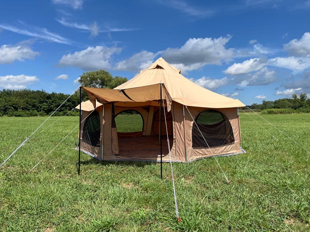 【廃盤品】DOD タケノコテントT8-495-TN グランドシート付き