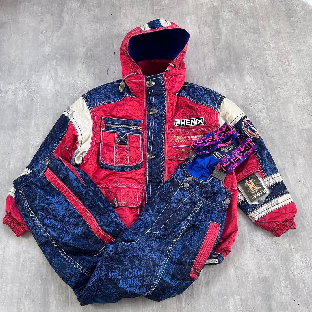 Z252 PHENIX FIS 競技対応 スキーウェア 上下 サイド全開 M-L