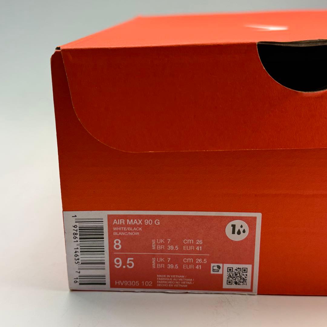 26cm ナイキ エアマックス90 G \"ホワイト/ブラック\" ゴルフシューズ