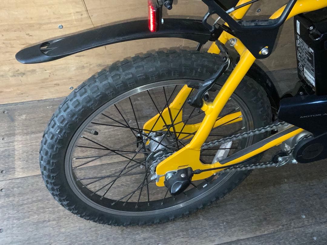 引取12.3万　電動アシスト自転車 黄 BE-ELZ034Y 20インチ