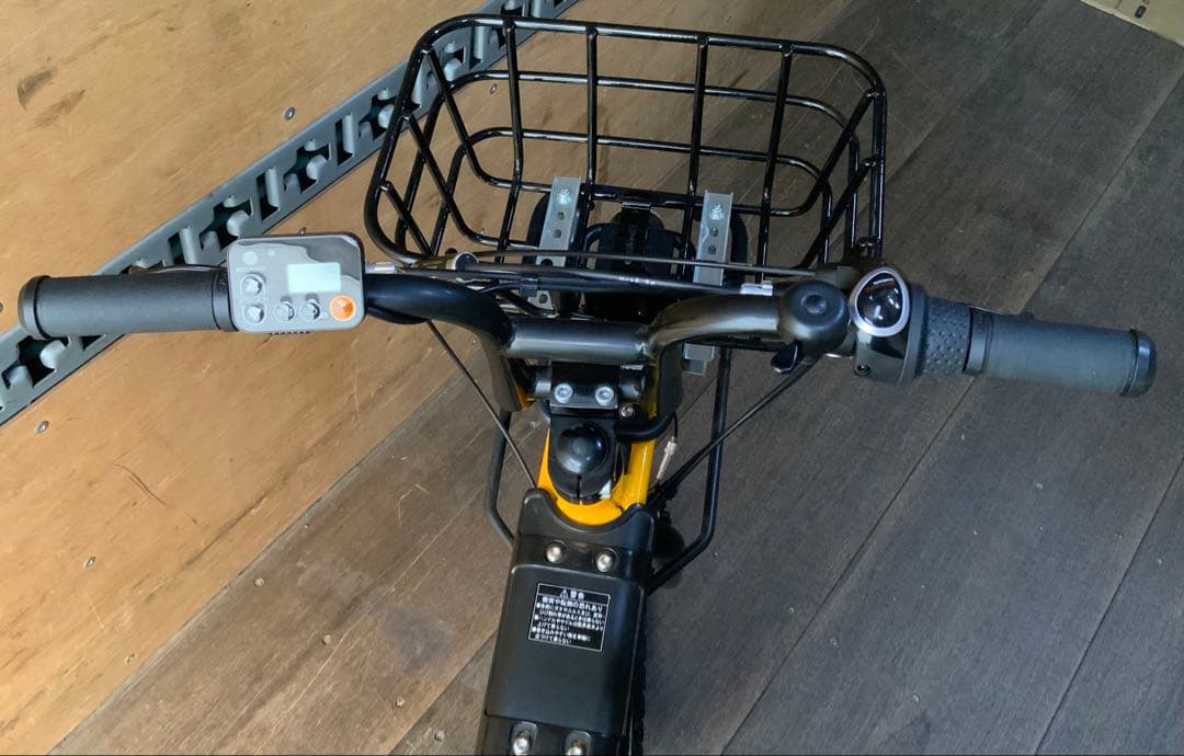 引取12.3万　電動アシスト自転車 黄 BE-ELZ034Y 20インチ