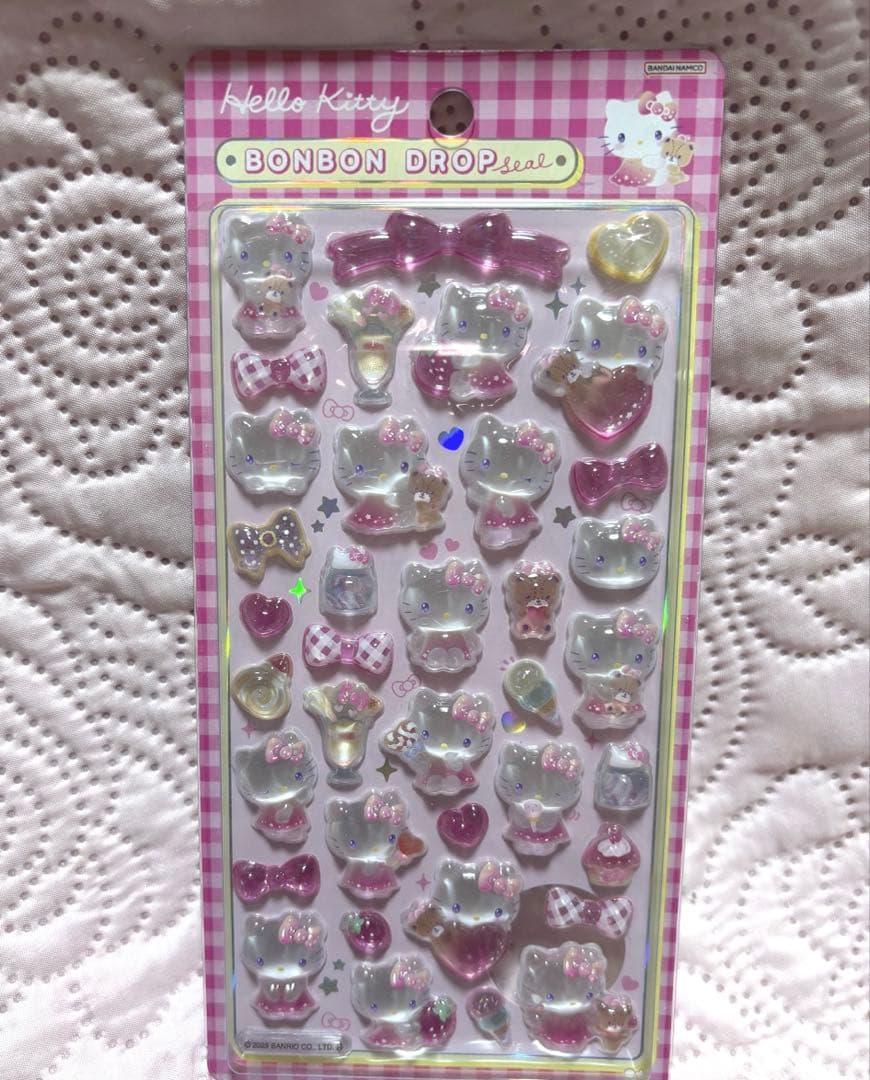 【国内正規品】ボンボンドロップシール　第二弾　ハローキティ　マイメロ　シナモン