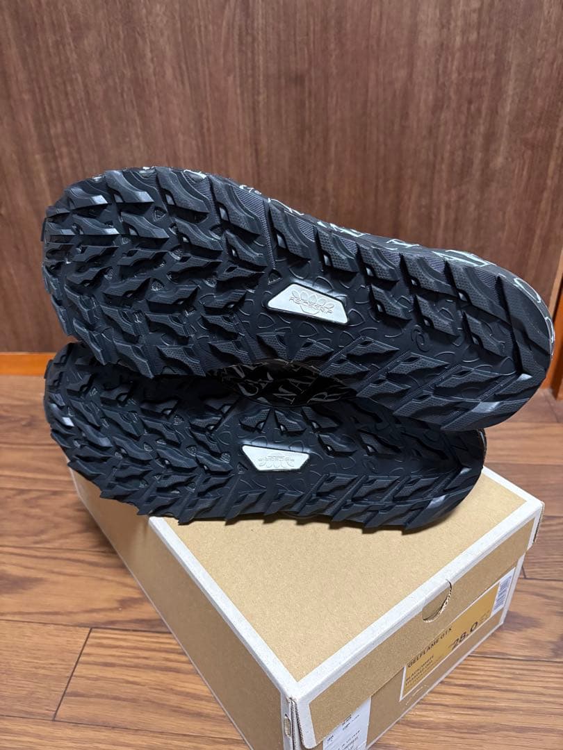 マークアンドロナ アシックス GELFLAME GTX ブラック/ホワイト