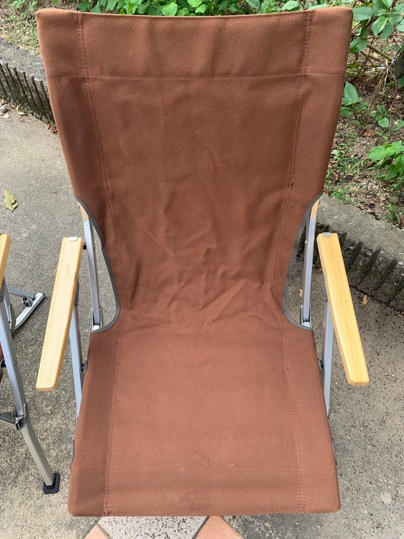 スノーピークローチェア30 ブラウン（2脚セット）