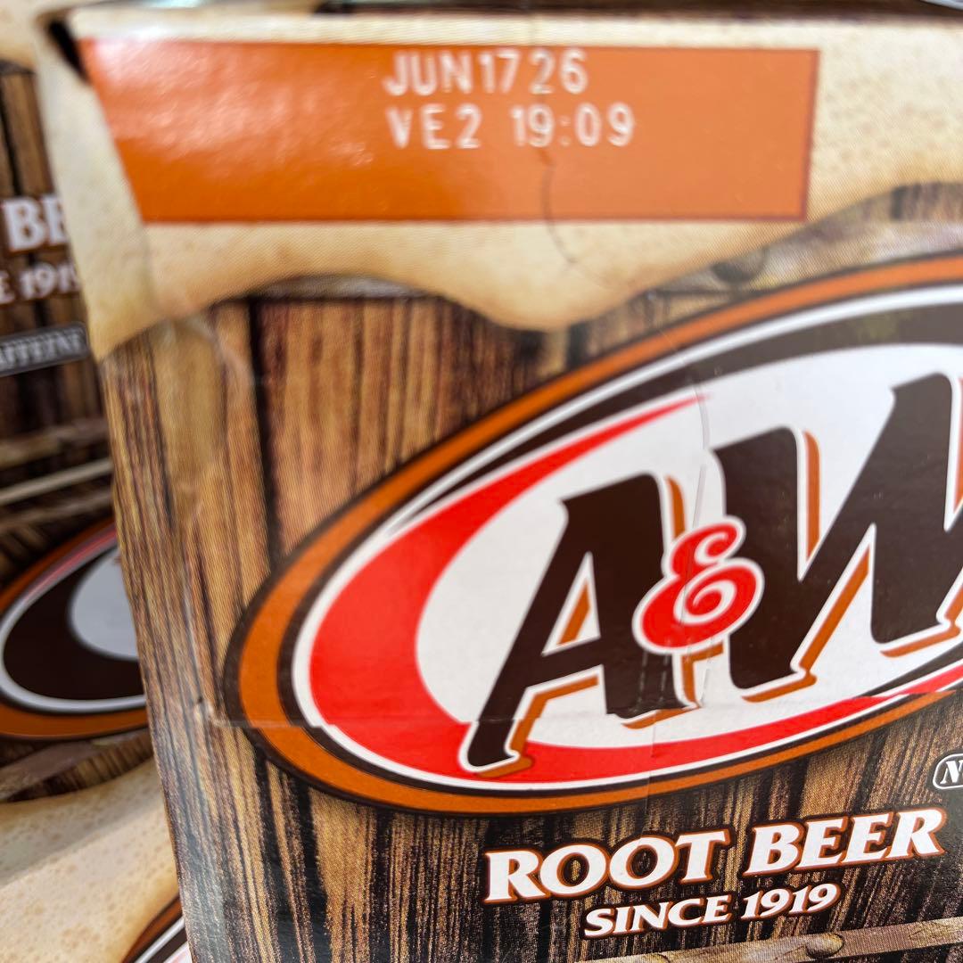 A&W ルートビア ノンカフェイン12本✖︎４ケース