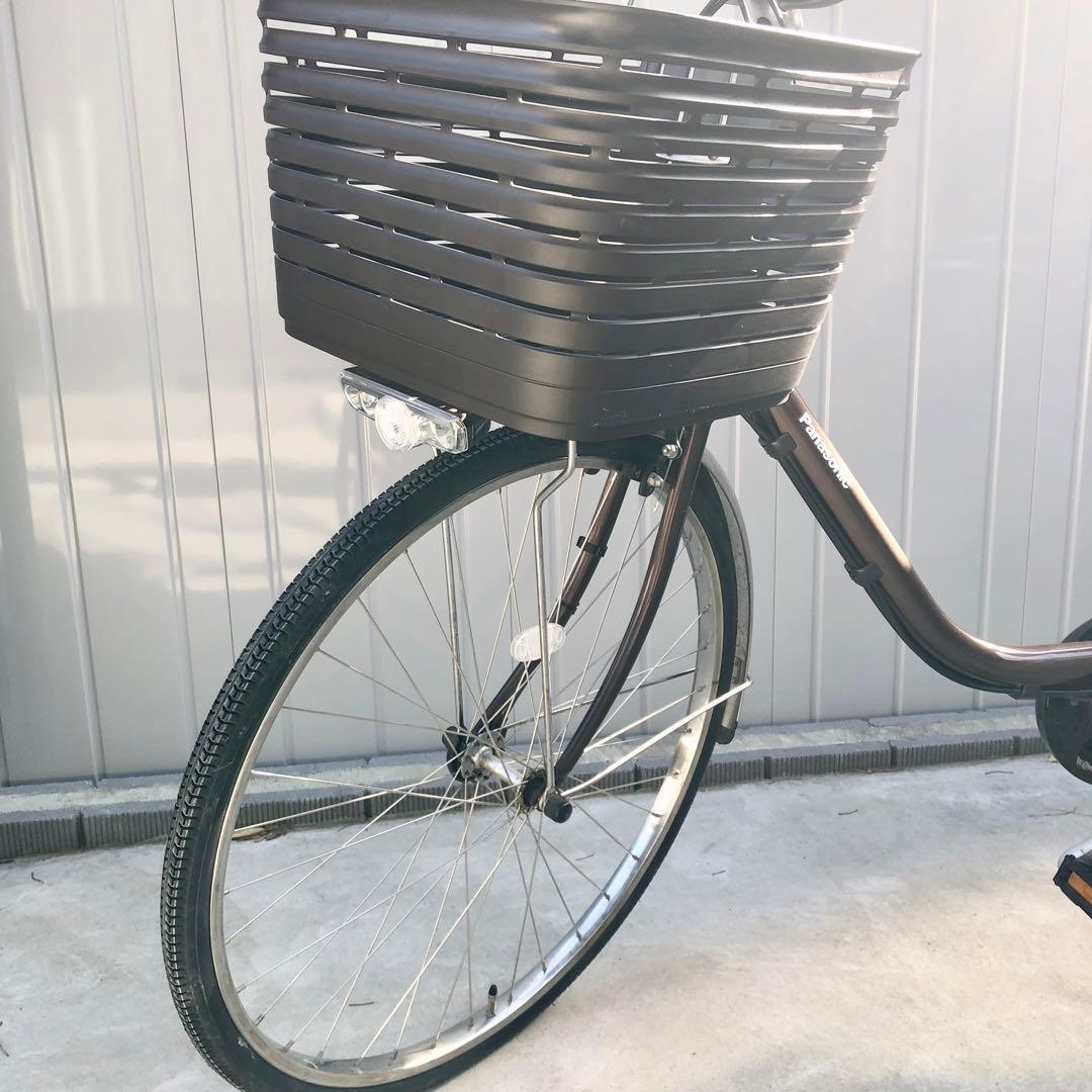 Panasonic パナソニック 電動アシスト自転車 ビビDX ブラウン