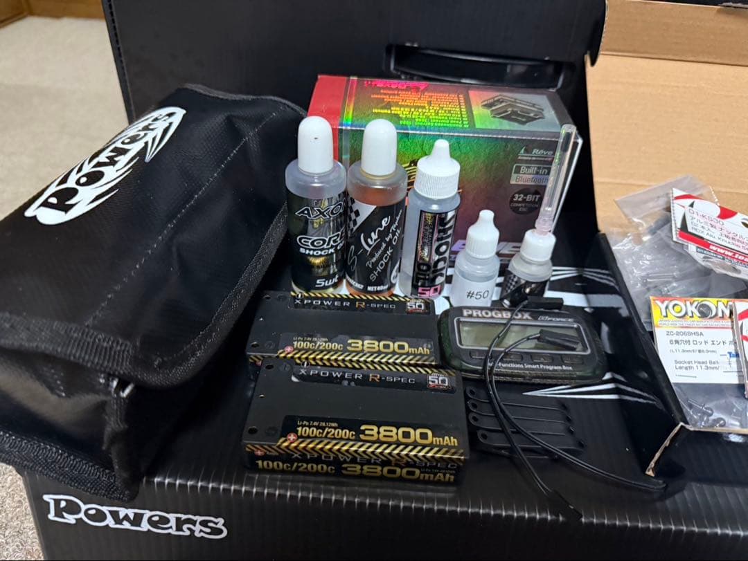 最終値下げ！RDX オプション多数！M17プロポ、充電器