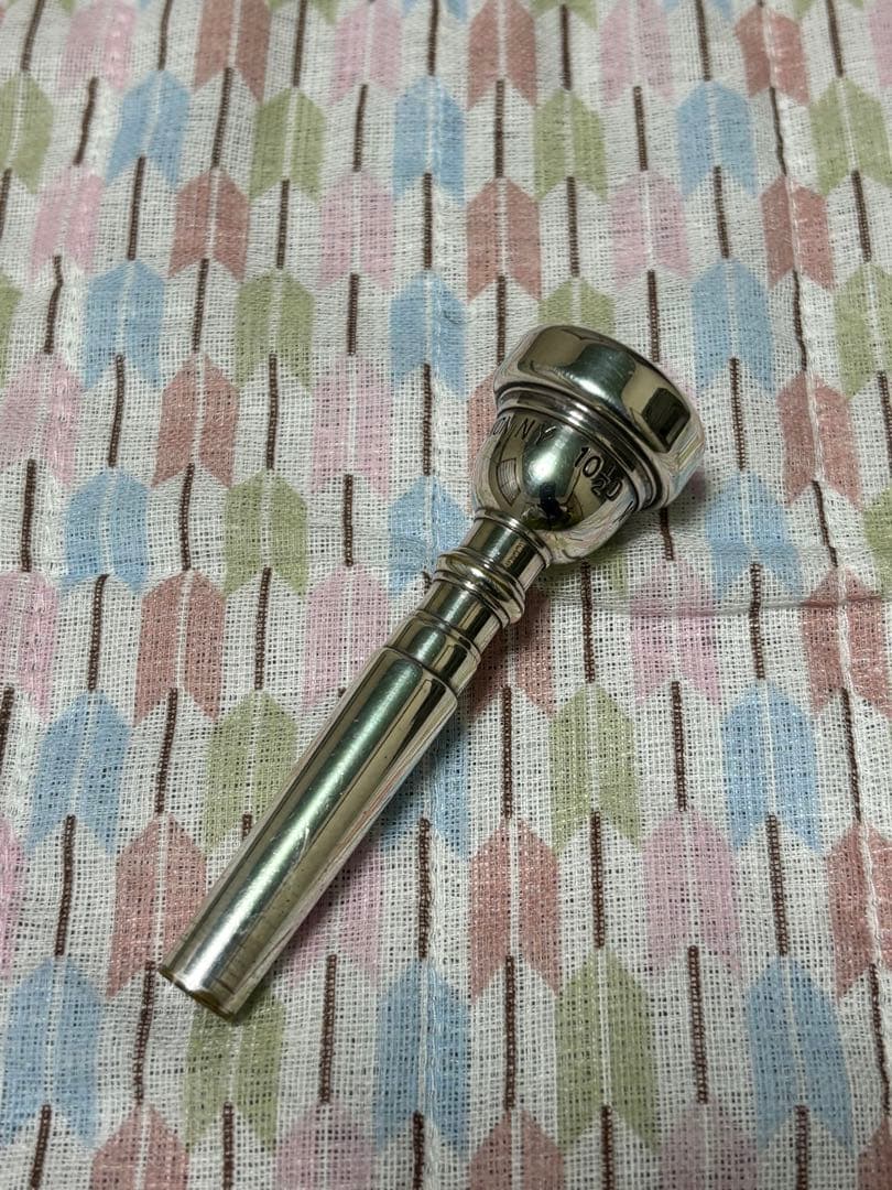 【最終値下げ】バック トランペットマウスピース　マウントバーノン 10-1/2D