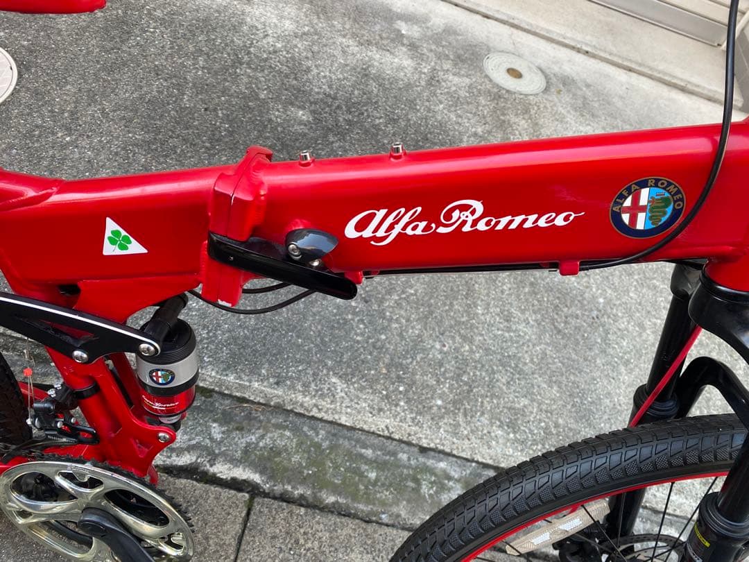 アルファロメオ折りたたみ自転車