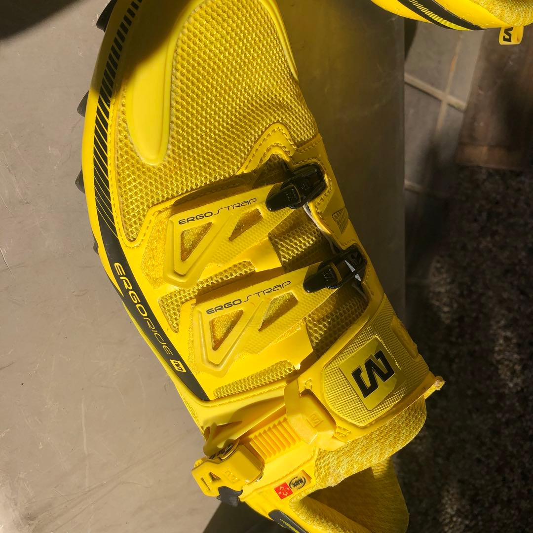 Mavic Ergo Ride イエロー SPDシューズ