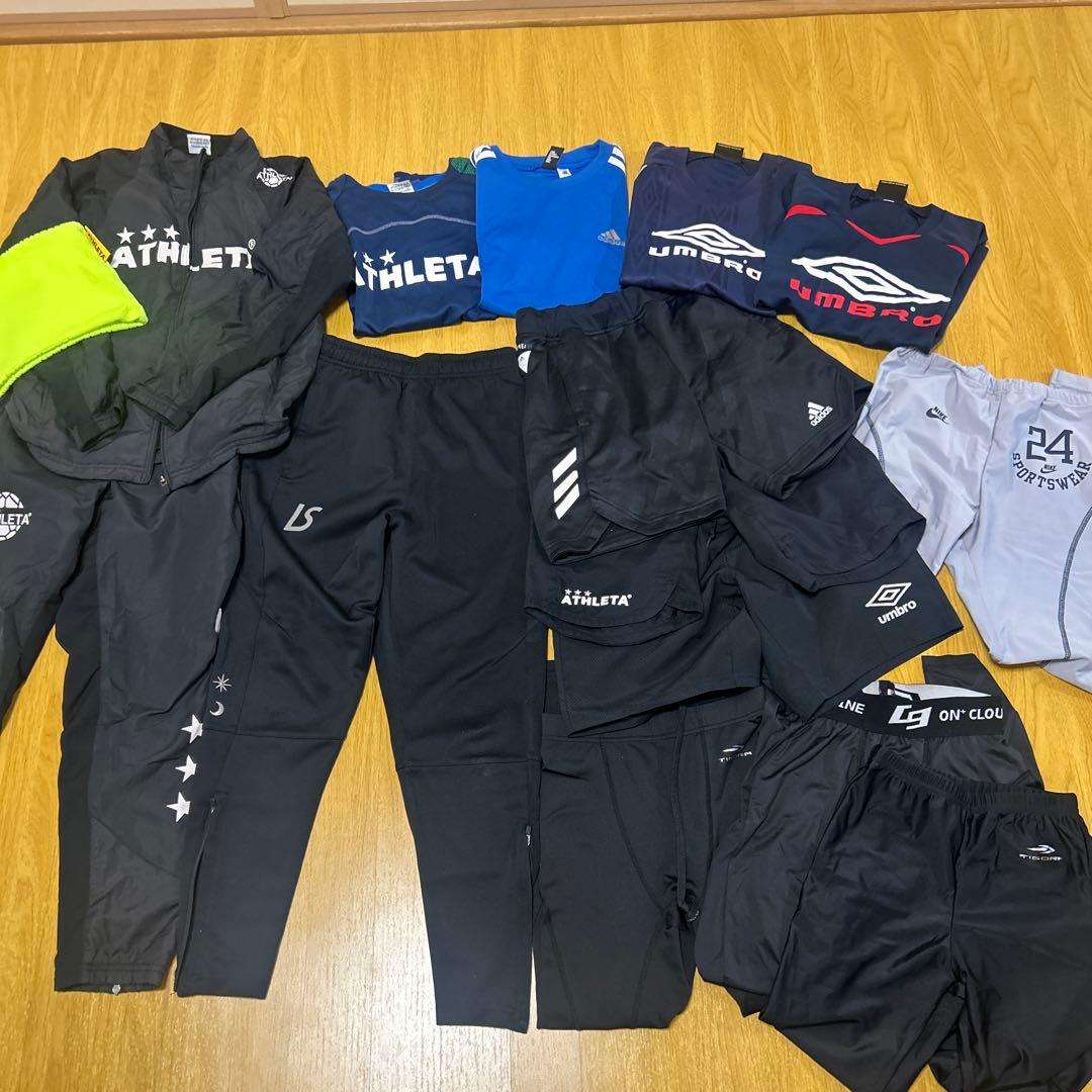 サイズ140トレーニングウェアセット 複数ブランド