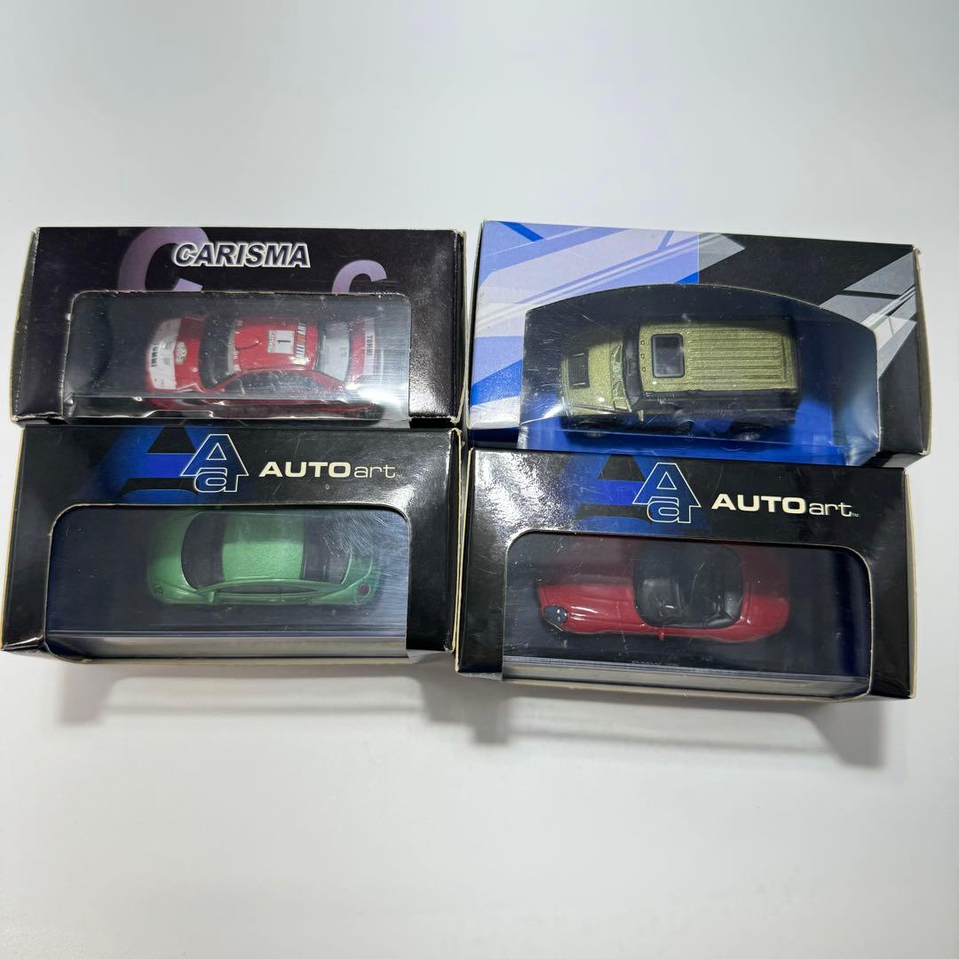 ミニカー　4台セット　 VW mitsubishi 1:64 1:72