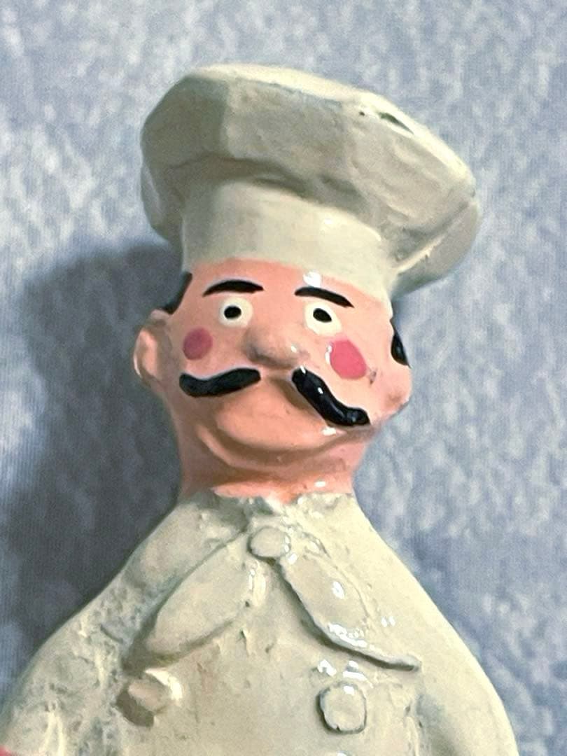 フランスのミニチュアメタル人形 PIXIピクシーパリ シェフ