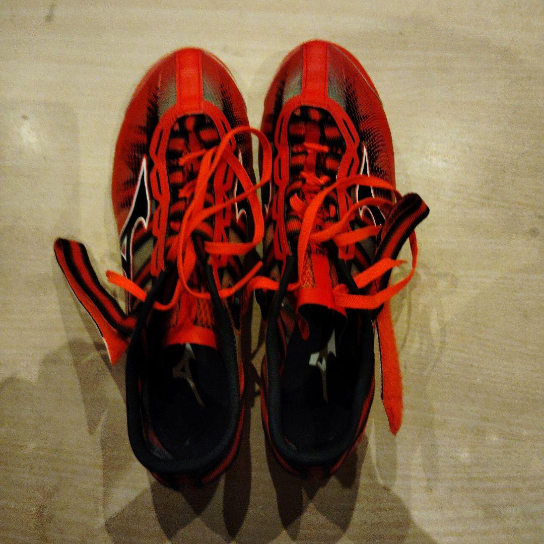 Mizuno 陸上競技用スパイクシューズ レッド