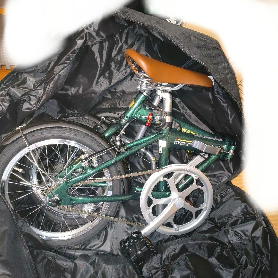 アルルAL-FDB161 16インチ 折りたたみ自転車 CSグリーン