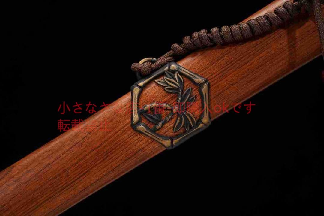 聚福剣百錬模様鋼  古兵器 武具 刀装具 日本刀 模造刀 居合刀