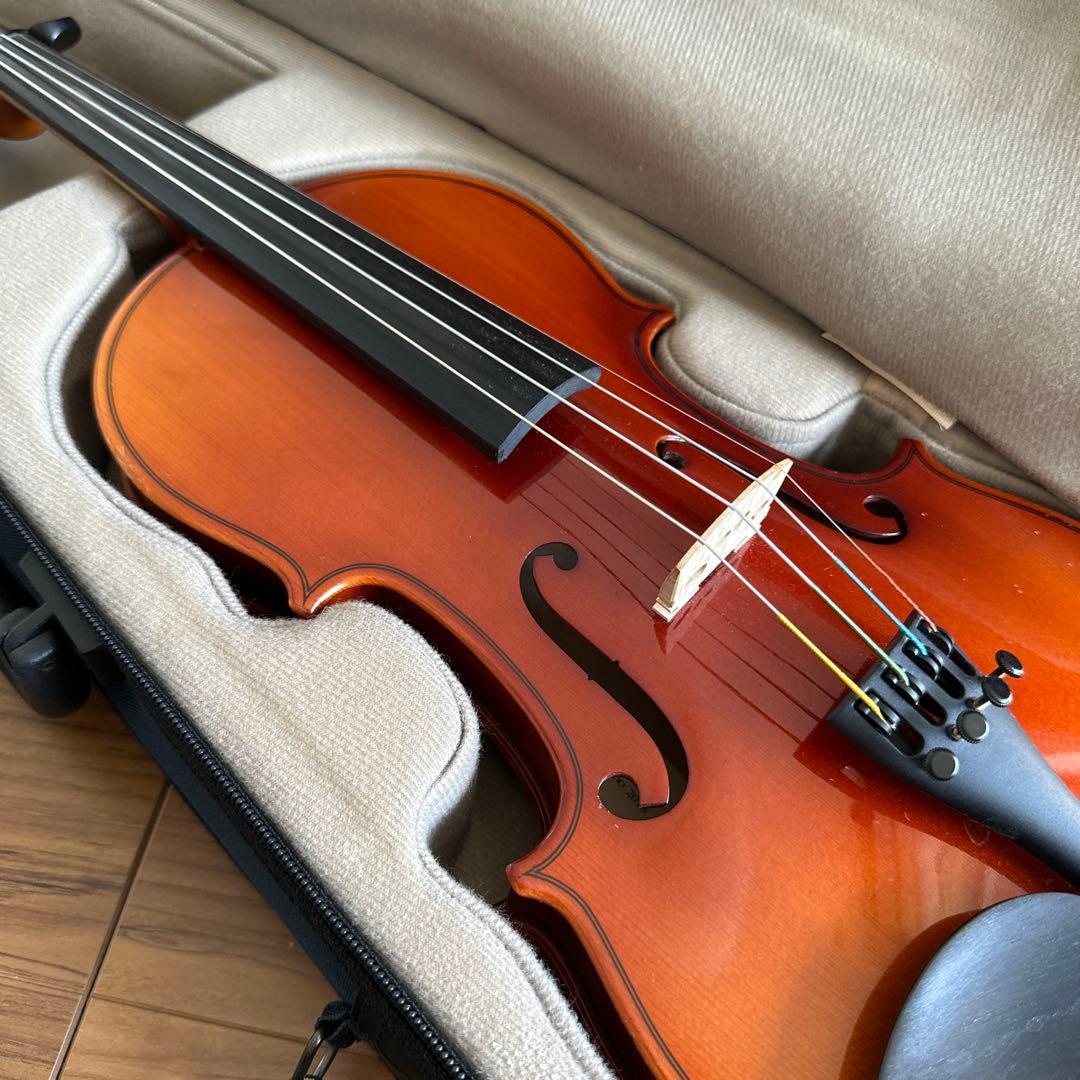 SUZUKI 3/4バイオリン 本体 弓　ケース付き