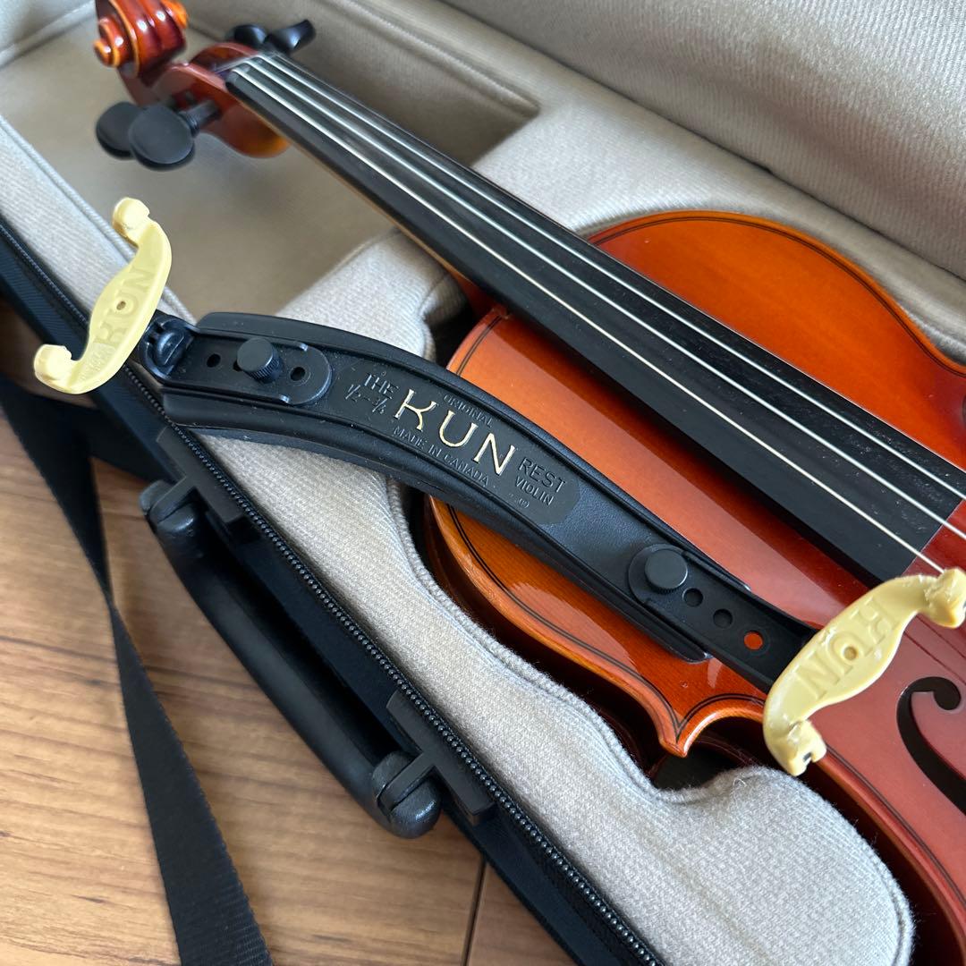 SUZUKI 3/4バイオリン 本体 弓　ケース付き