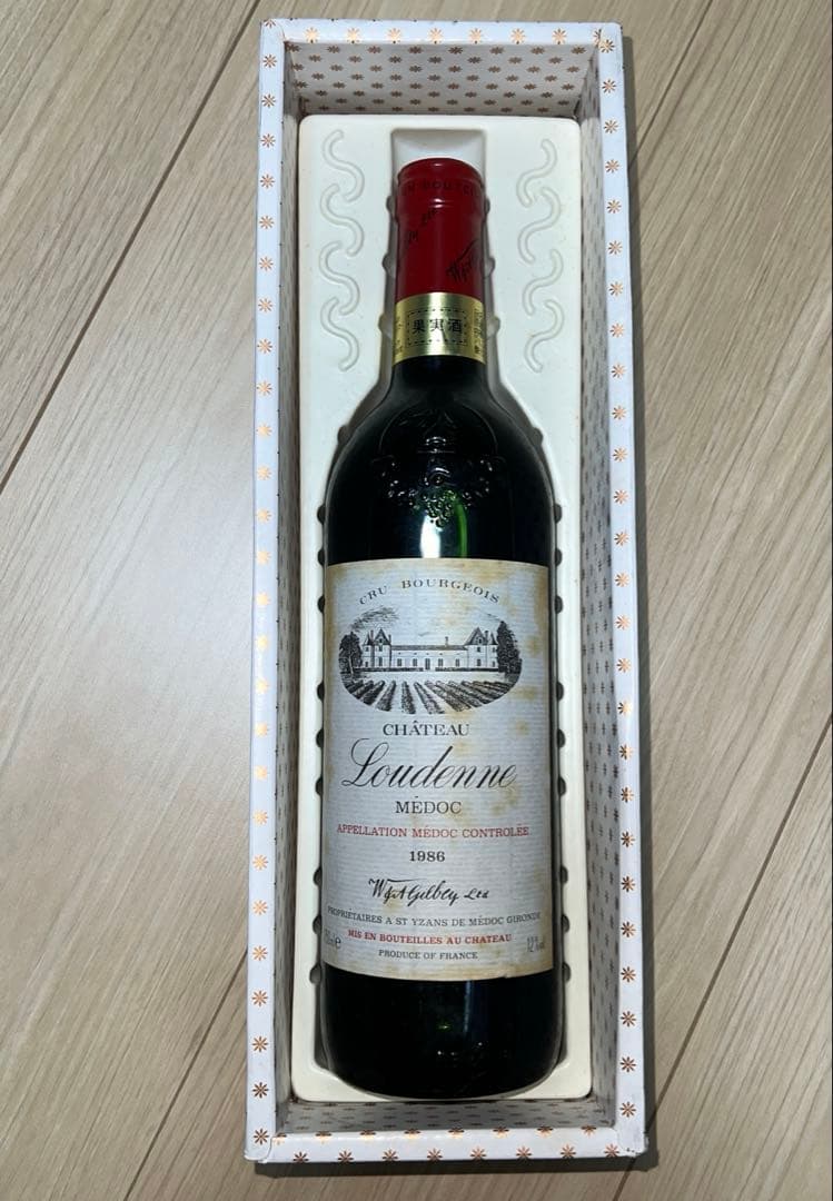 シャトー・ルデンヌ・メドック1986年