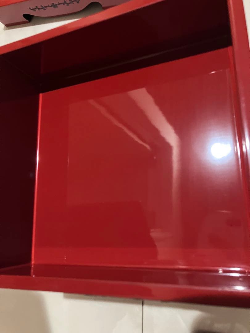 【値下げ】べんぼう沖縄　堆錦漆器重箱 3段