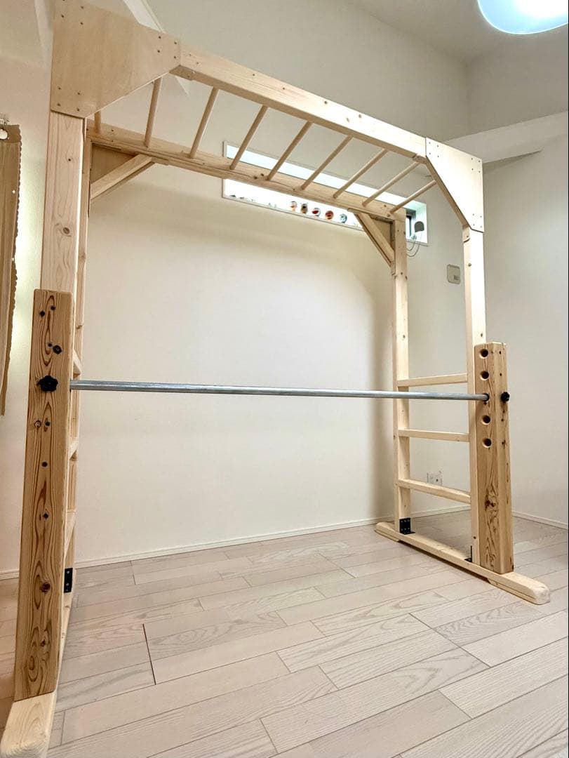 うんてい　知育うんてい　ボルダリング　鉄棒