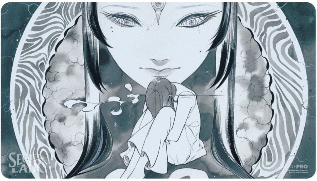 MTG 桃桃子先生　UltlaPro製 プレイマット　MTG