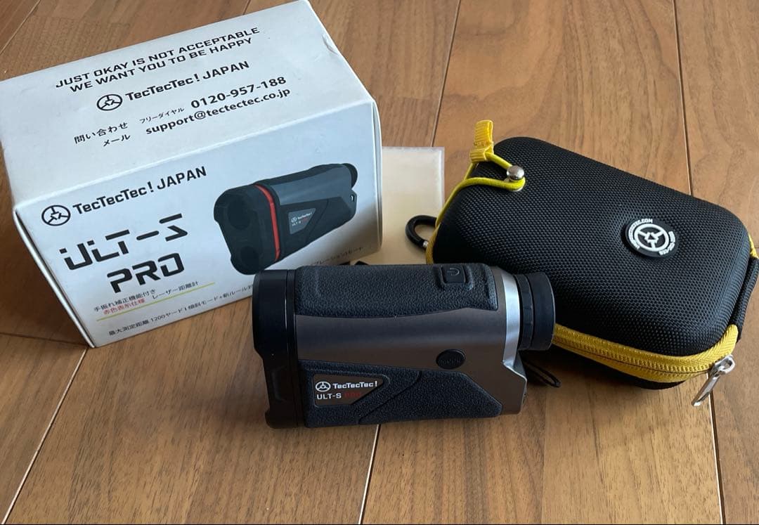 ゴルフ用レーザー距離計 TecTecTec ULT-S PRO 美品 動作確認済