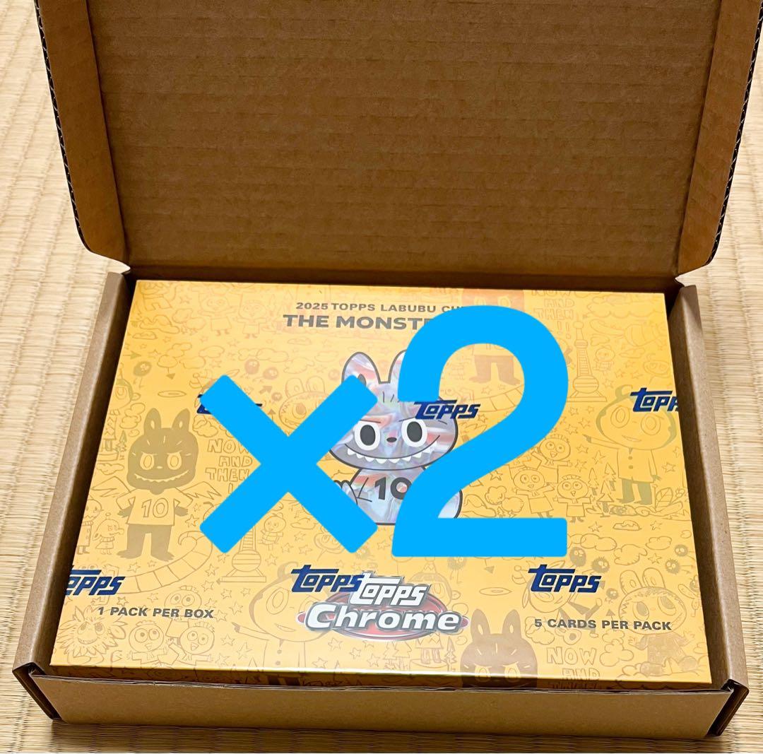 その他 Topps The Monsters Series Chrome 2BOX