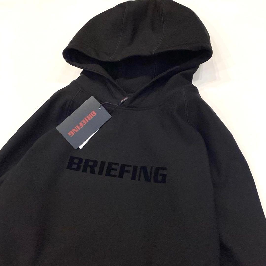 新品　BRIEFING MEN’S LOGO HOODIE M