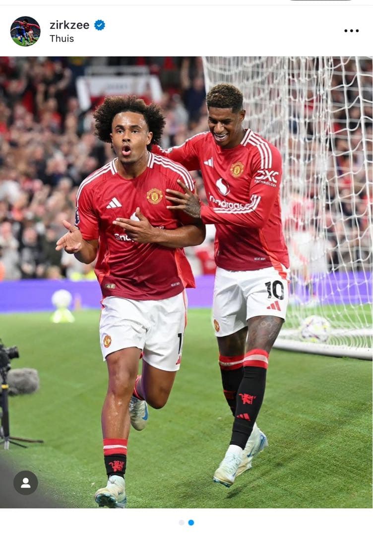 【限界価格／タグ付】　マンチェスターユナイテッド　ザークツィー　2XL