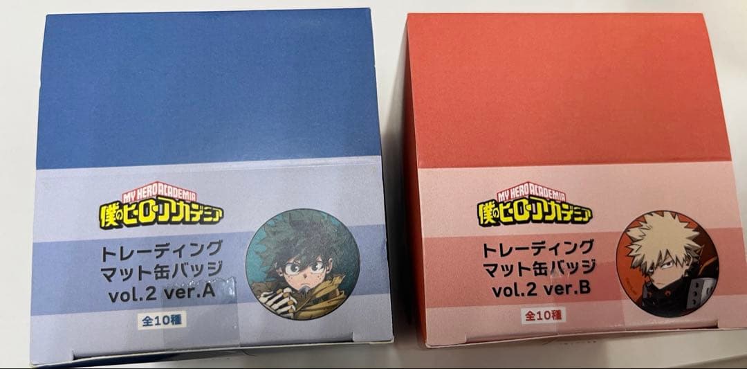 TVアニメ 僕のヒーローアカデミア トレーディングマット缶バッジ　boxセット