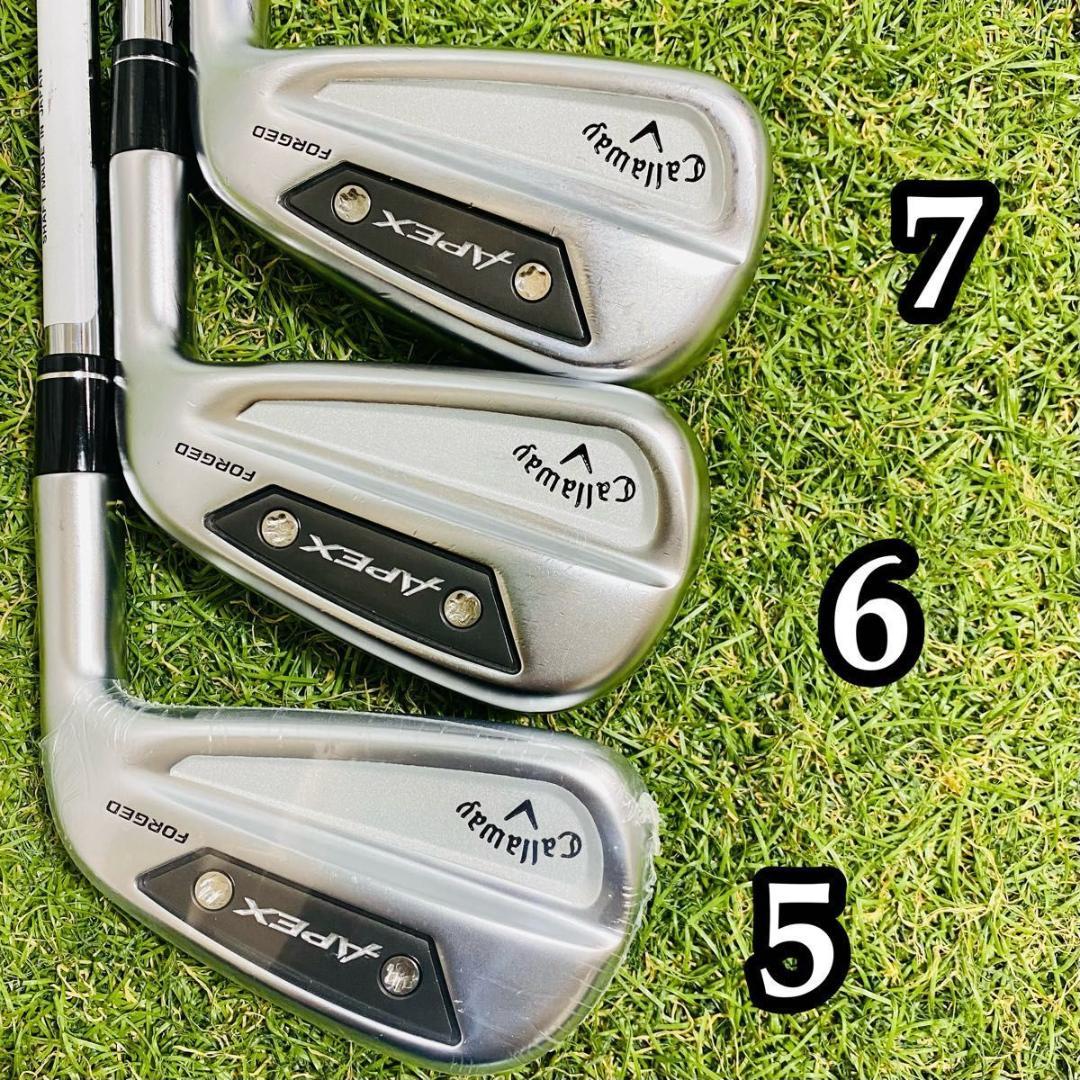 【美品】キャロウェイ APEX Ai300 メンズアイアンセット 6本 S