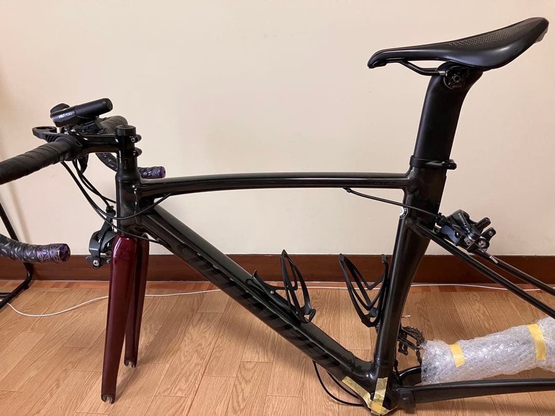 ラーメンさん専用 ブラック ロードバイク