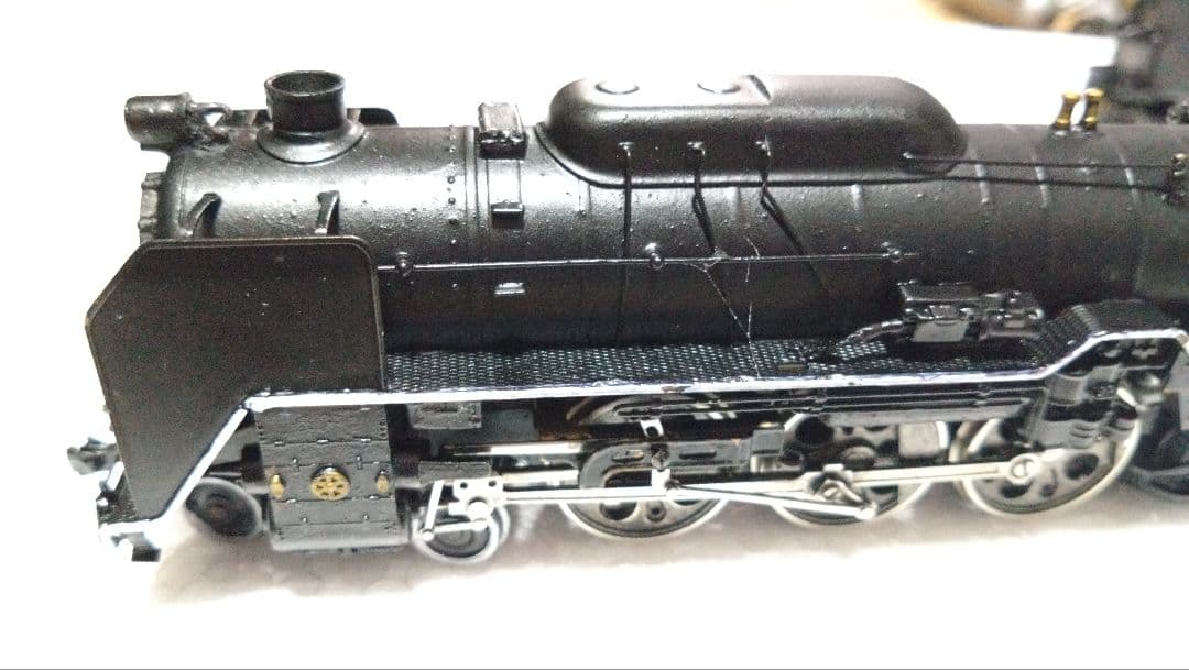 HOゲージ、 カツミ C62蒸気機関車、(モーター交換メンテナンス済)中古品