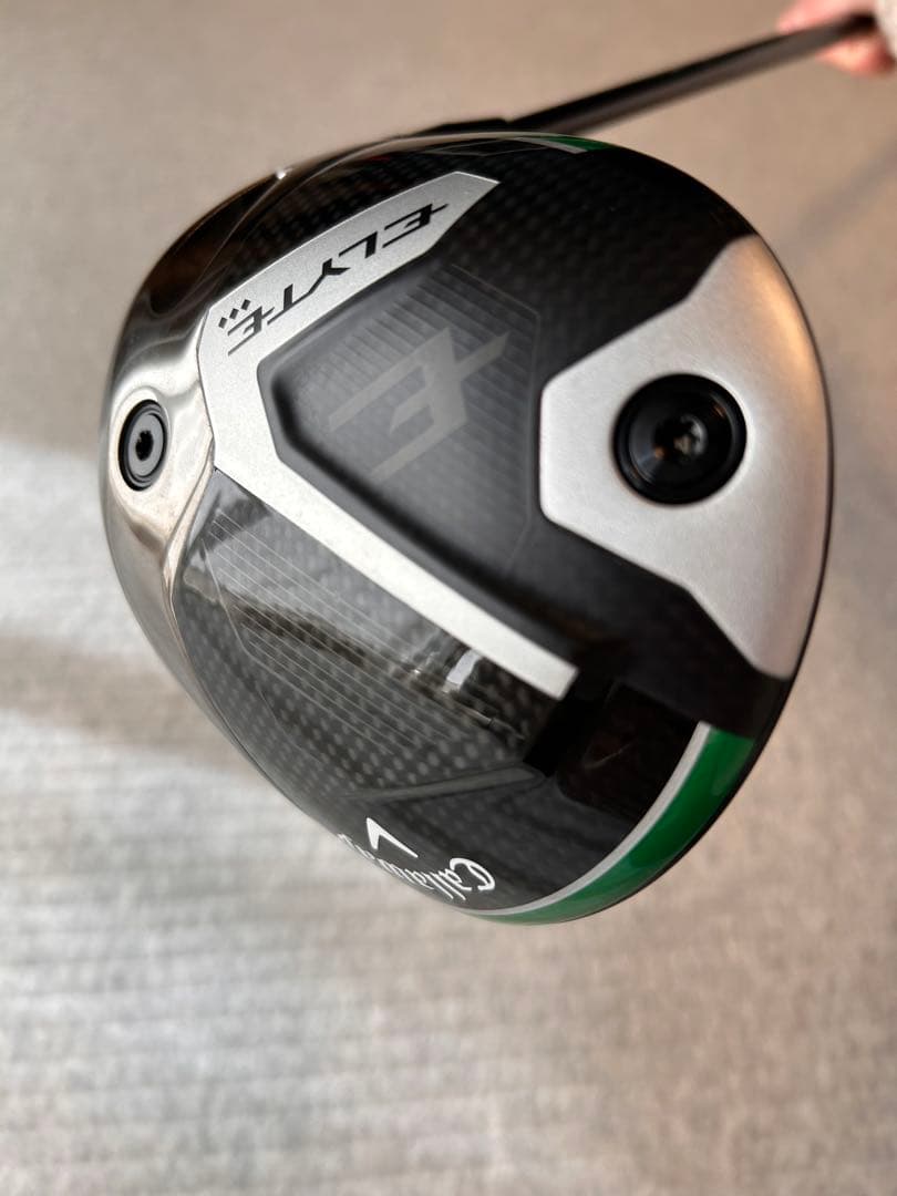 キャロウェイエリートトリプルダイヤ 10.5° 純正カスタムベンタスブラック6X