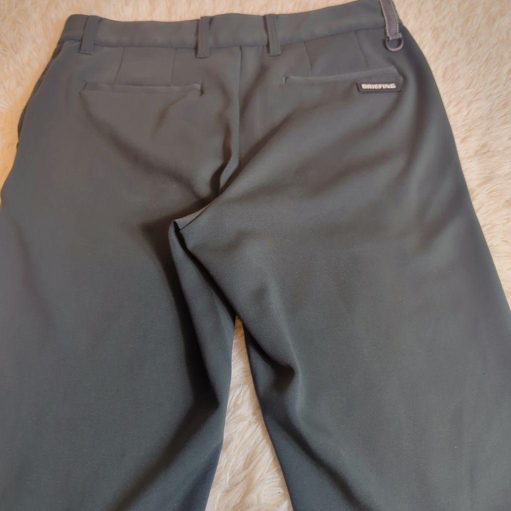 BRIEFING M BRG211M36 ジョガーパンツ ストレッチ 3Dロゴ