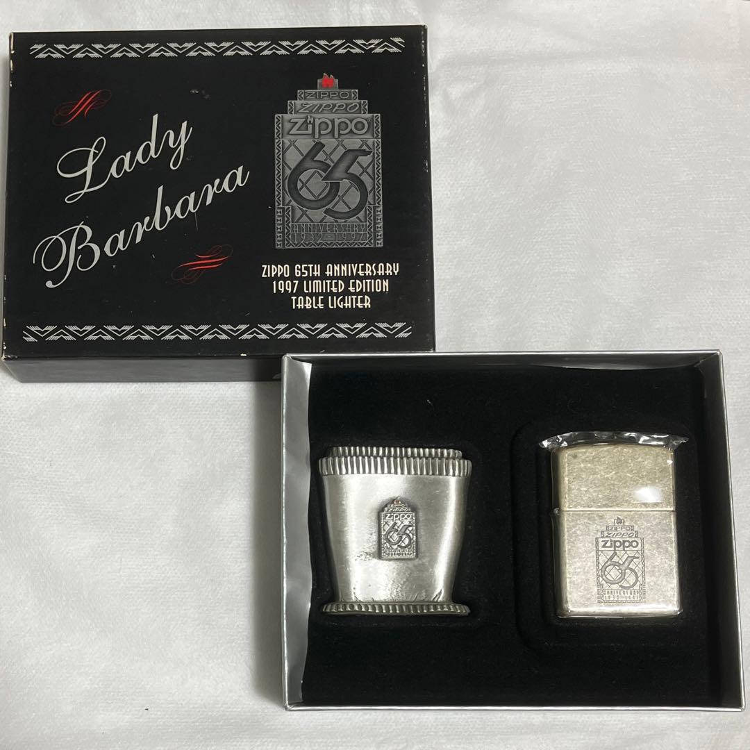 22222→12/31まで‼️【希少】zippo 65周年記念品 テーブルライター