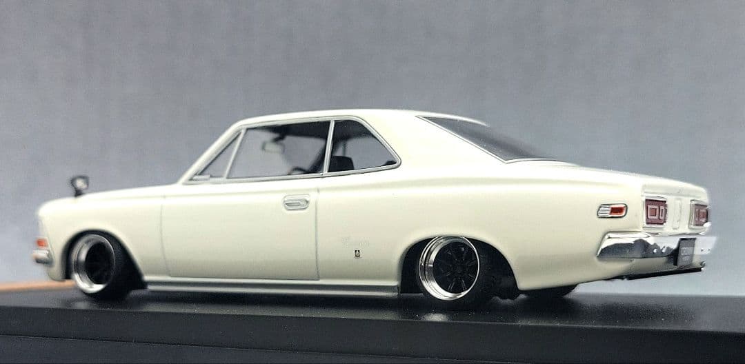 1/43　トヨペット　クラウン改　HT　ワタナベ　ホイール　アルミ製　深リム