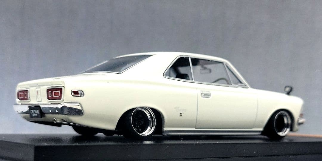 1/43　トヨペット　クラウン改　HT　ワタナベ　ホイール　アルミ製　深リム