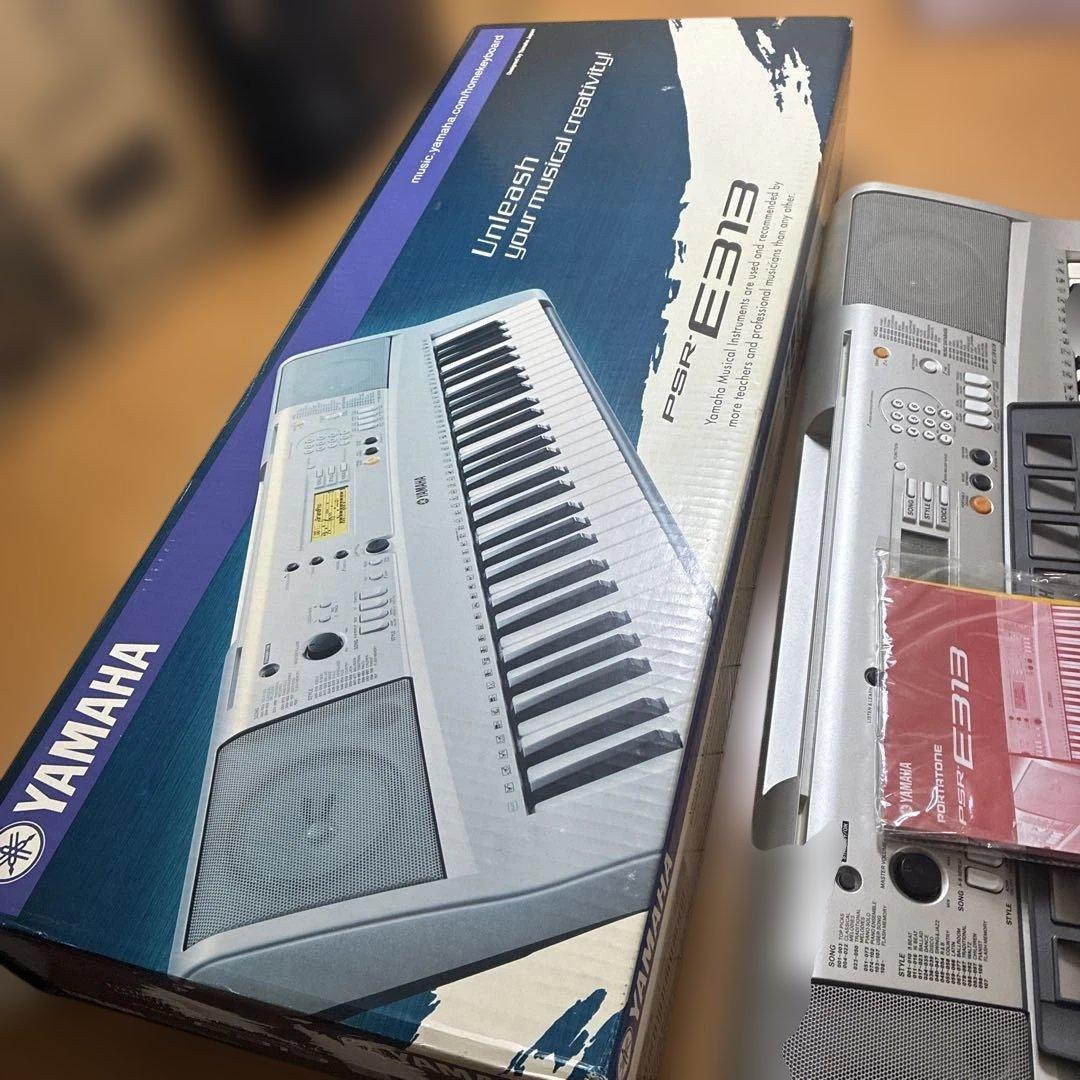 YAMAHA 電子キーボード　PSR-E313 中古品　電子ピアノ　ヤマハ