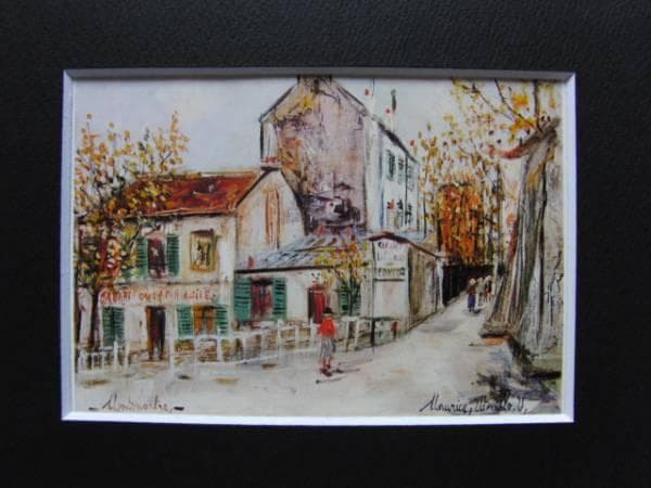 モーリス・ユトリロ、「Le Lapin agile a Montmartre」