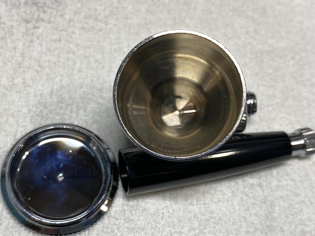 オリンポス エアブラシ エアーブラシ 0.3㎜ Wアクション 新品購入後使用少