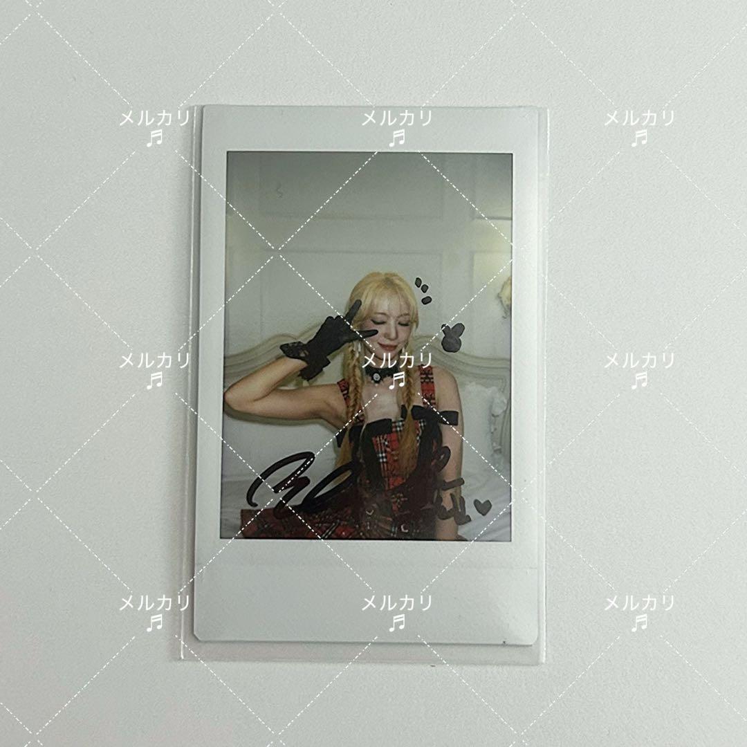 OHMYGIRL ユビン サイン入り チェキ