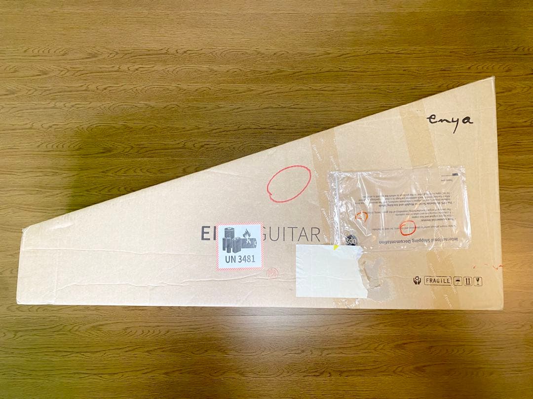 【超美品】Enya/エンヤ X3 Pro Mini カーボンギター