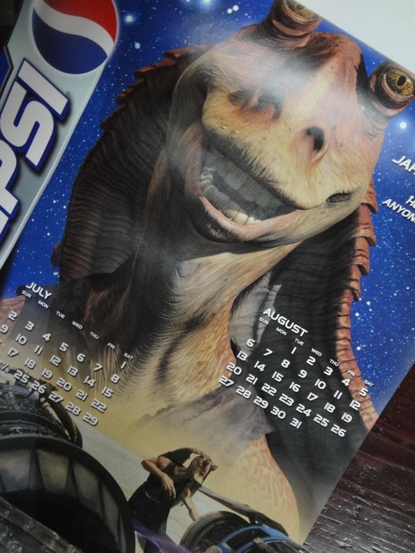 スターウォーズ        2000年カレンダーバックナンバー