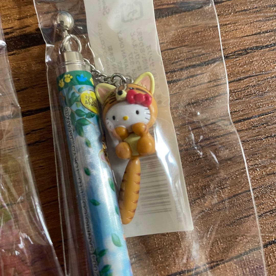 ハローキティ　ご当地　ボールペン　シャープペン　ストーン付き　エンジェル