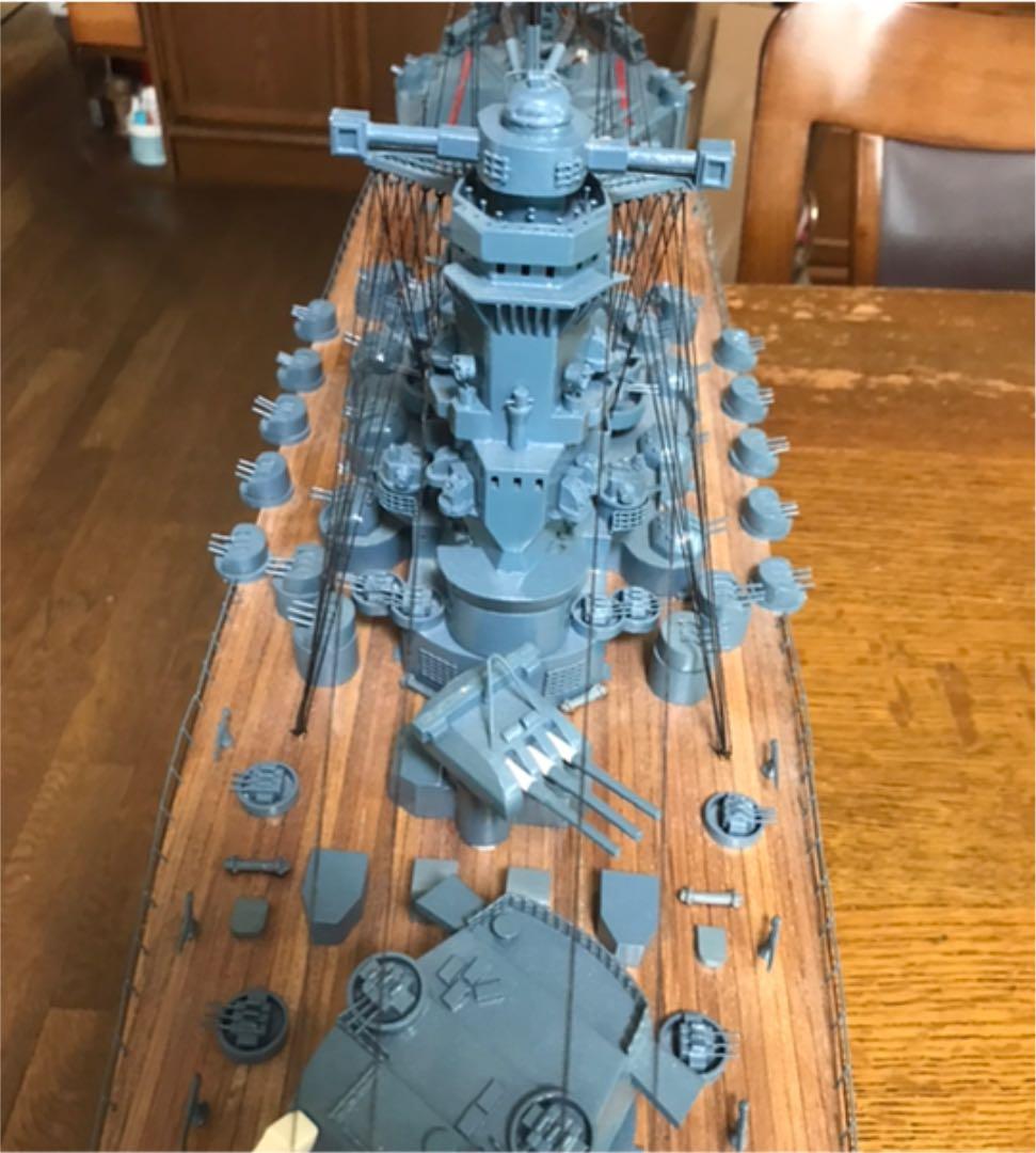 大型木製精密模型　戦艦大和　購入ご希望の方は予めご連絡ください